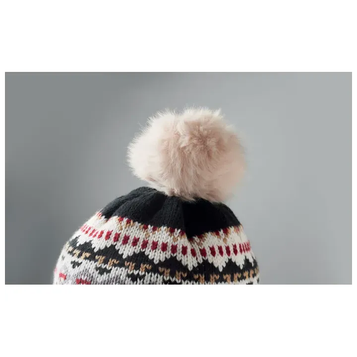 Knitted beanie with ear flap - MO2688 (MOCN#03)